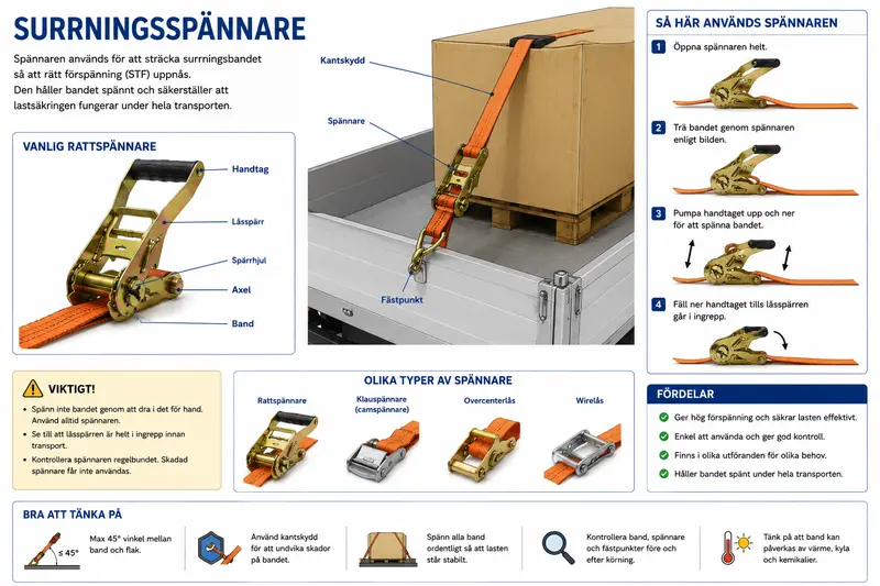 Surrningsspännare