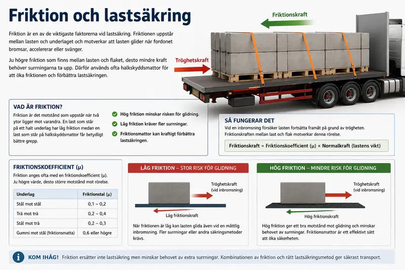 Friktion och lastsäkring