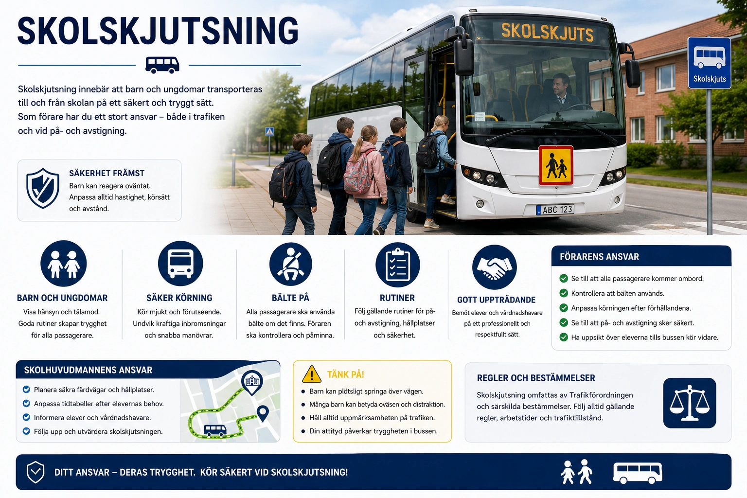 Skolskjutsning