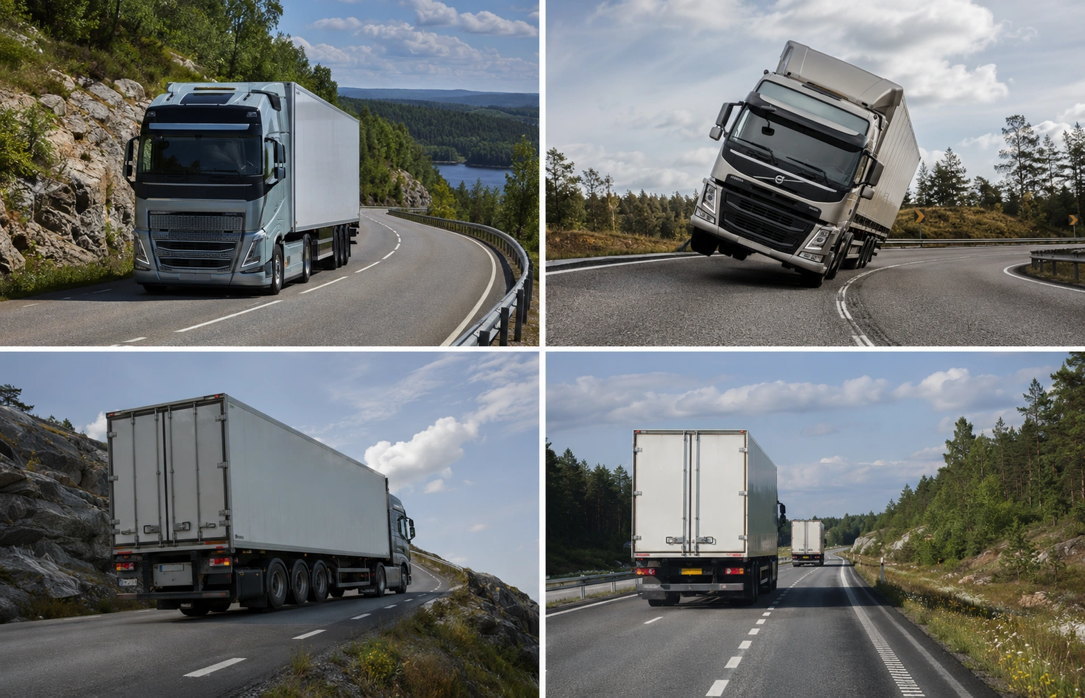 Körning i kurvor och vältningsrisk