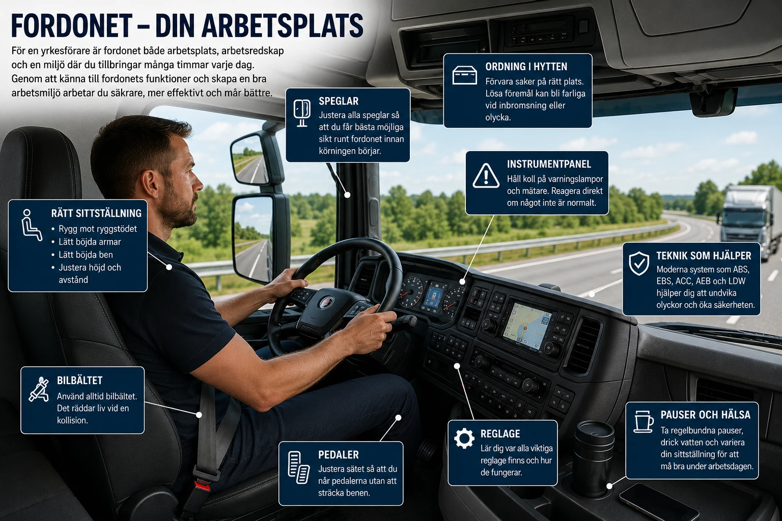 Fordonet som arbetsplats